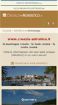 Mobile Screenshot of croazia-adriatico.it